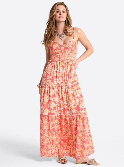 Bronte Dress in Dubarry Prairie Clusters - Jessica Simpson Women