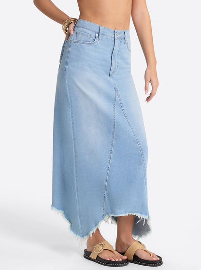Della Maxi Skirt in Mystic Breeze - Jessica Simpson Women