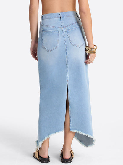 Della Maxi Skirt in Mystic Breeze - Jessica Simpson Women