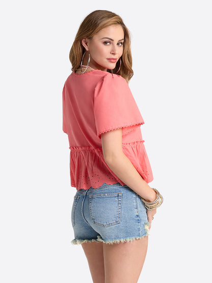 Raquelle Blouse in Dubarry - Jessica Simpson Women