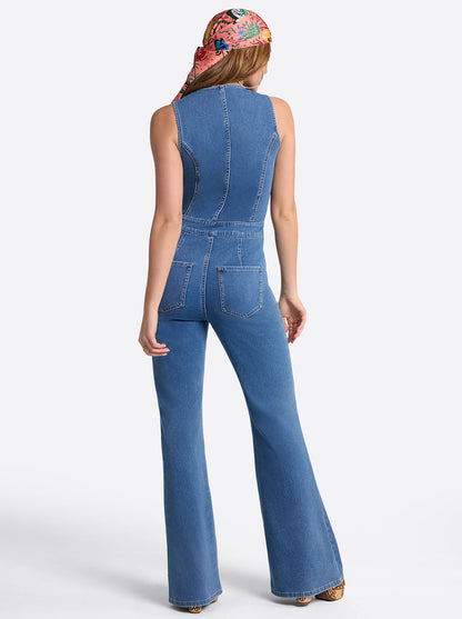 Flare Jumpsuit in Whispered - Jessica Simpson Women