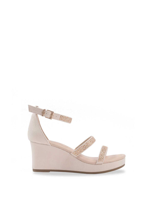 Little Girls' Asha Karli Wedge in Gold - Jessica Simpson Women