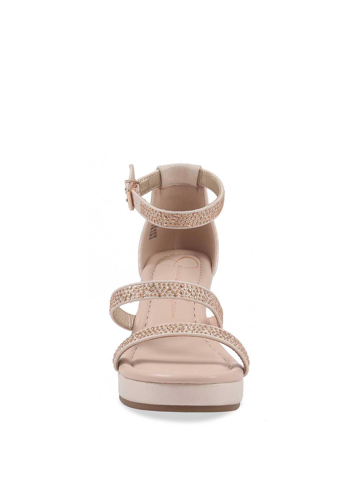 Little Girls' Asha Karli Wedge in Gold - Jessica Simpson Women