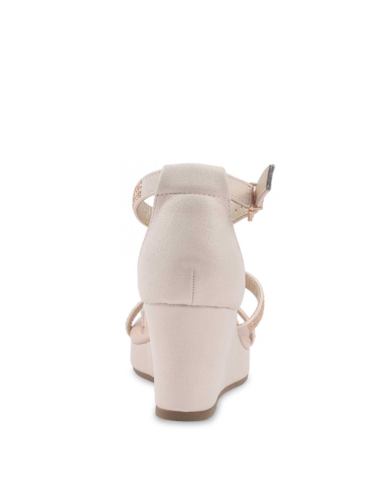 Little Girls' Asha Karli Wedge in Gold - Jessica Simpson Women