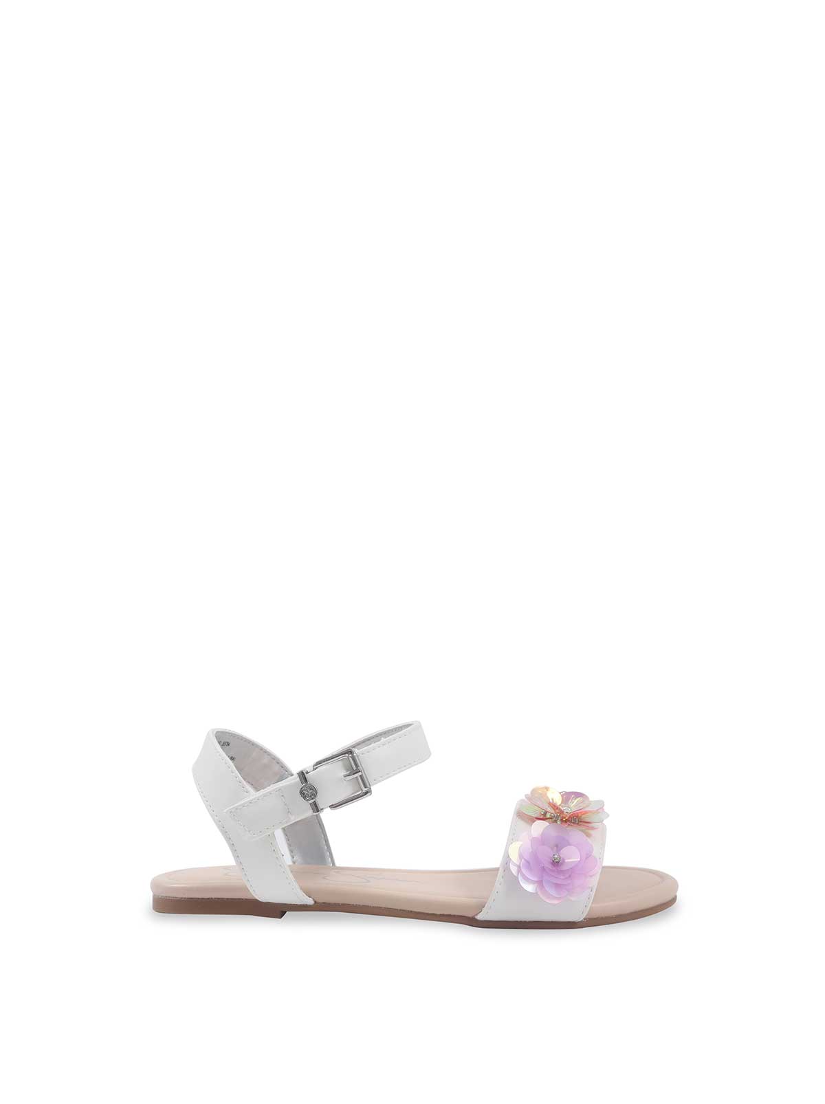 Little Girls' Rachel Gani Flat in White - Jessica Simpson Women