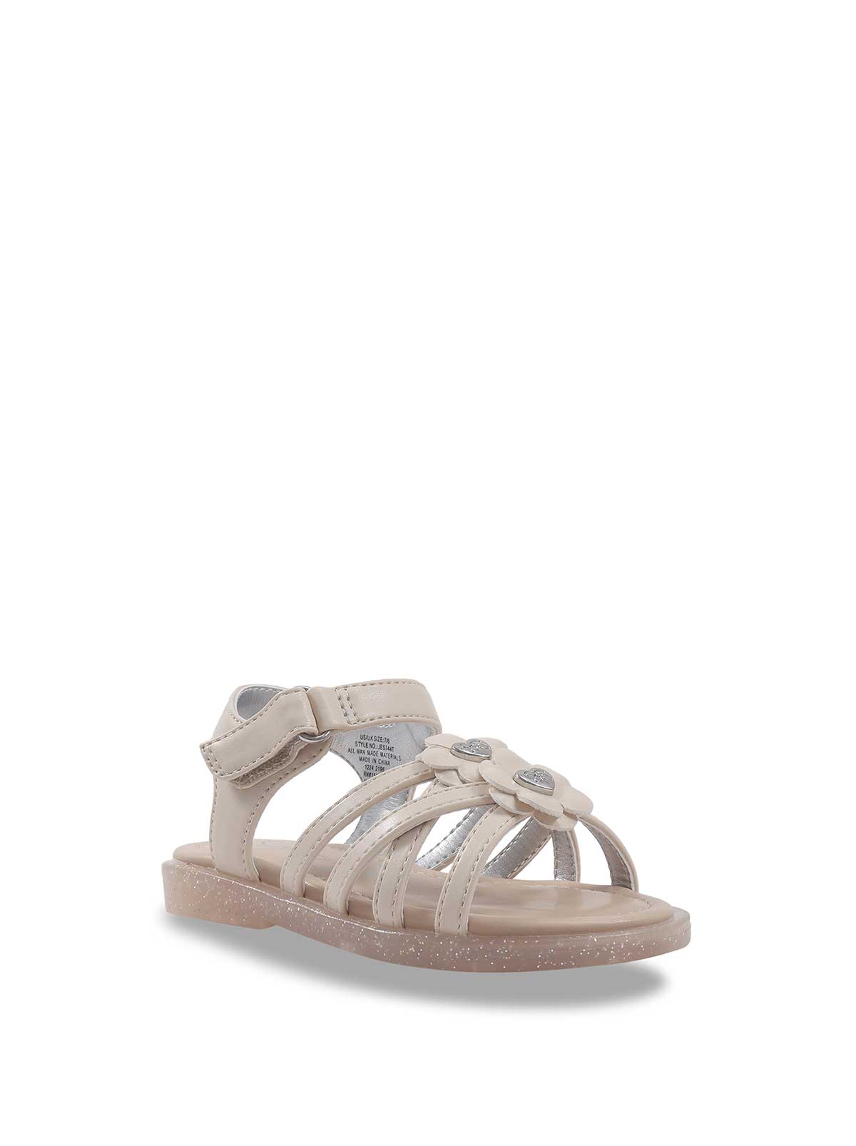 Toddler Georgie Alessa Sandals in Cream - Jessica Simpson Women