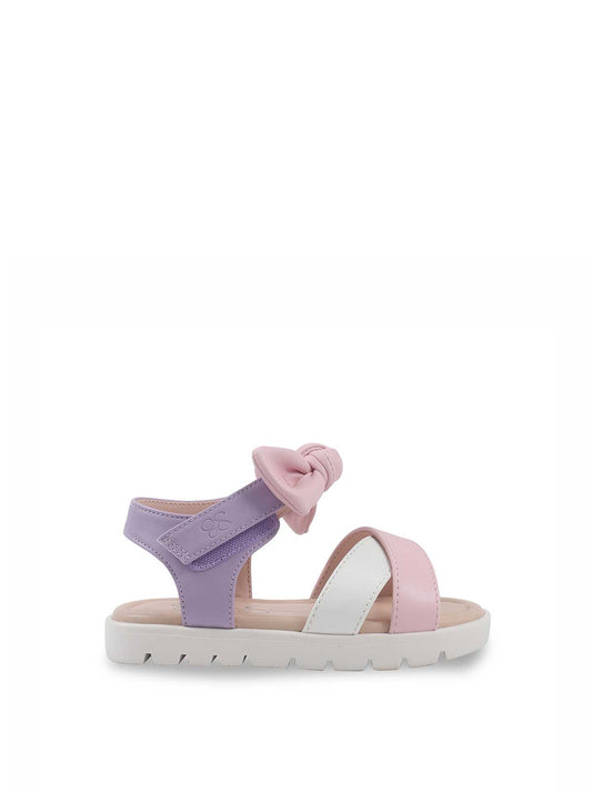 Toddler Tia Cross Sandals in Pink & Purple - Jessica Simpson Women