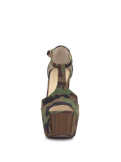 Dany Platform in Forest Camo - Jessica Simpson Women