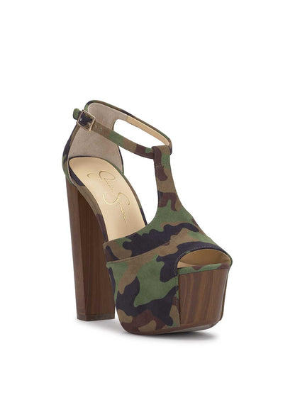 Dany Platform in Forest Camo - Jessica Simpson Women