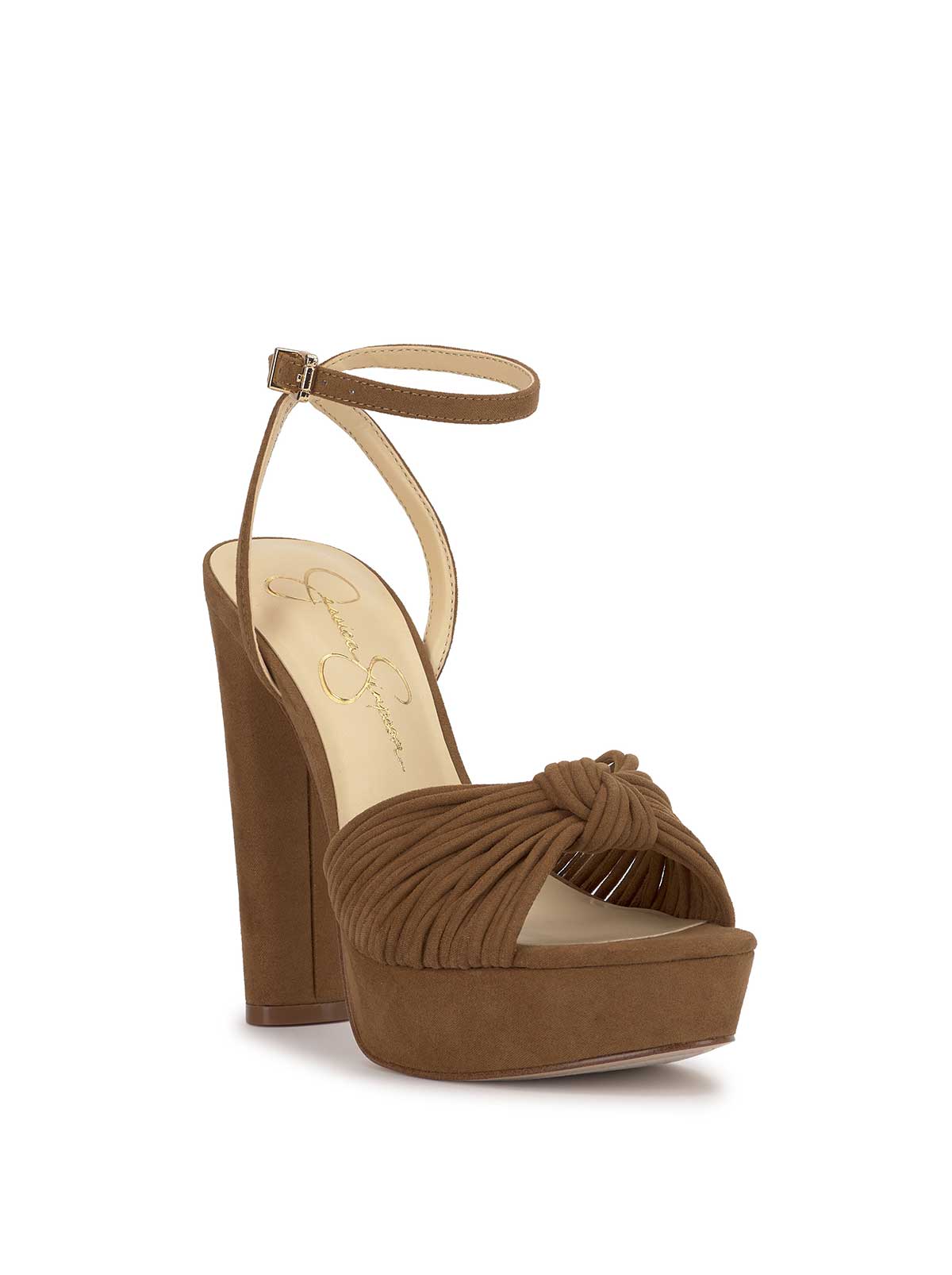 Immie Platform Sandal in Safari Brown - Jessica Simpson Women