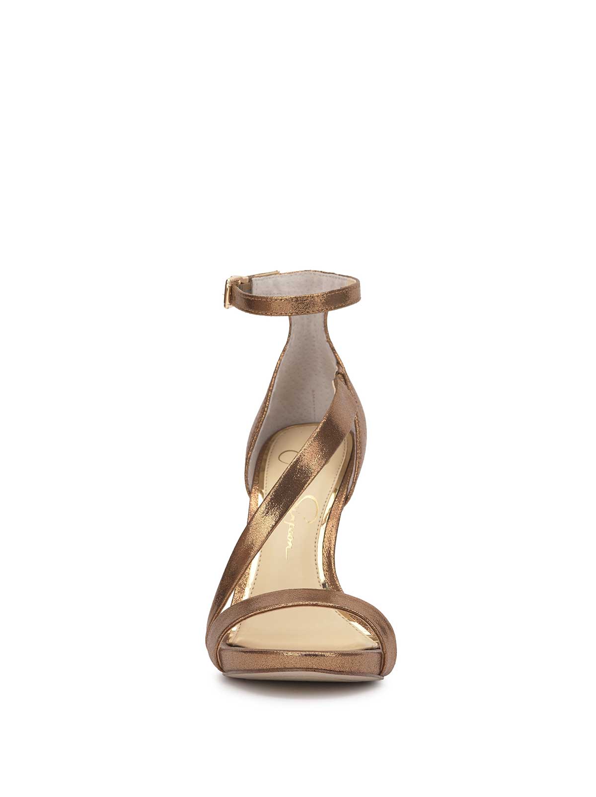Rayli High Heel Sandal in Bronze - Jessica Simpson Women